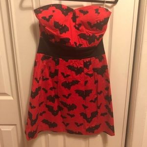 Sourpuss Bats Dress - Size Large - Halloween
